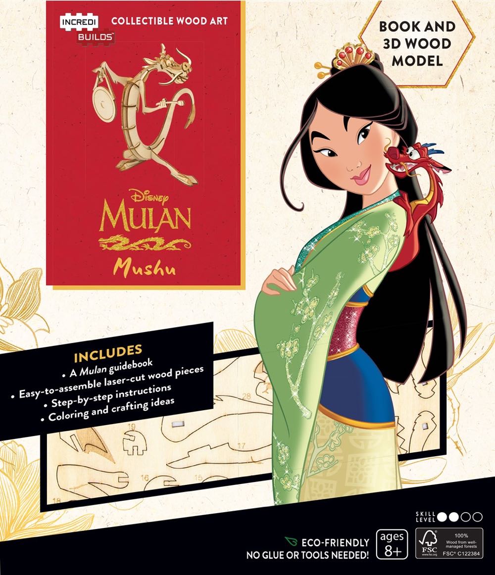Mulan: Mushu - Incredi-build puzzle collectible - Main Image 2