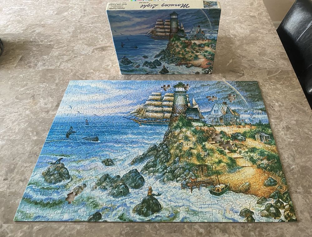 Morning Light - Great American Puzzle Factory puzzle collectible [Barcode 010563009754] - Main Image 2