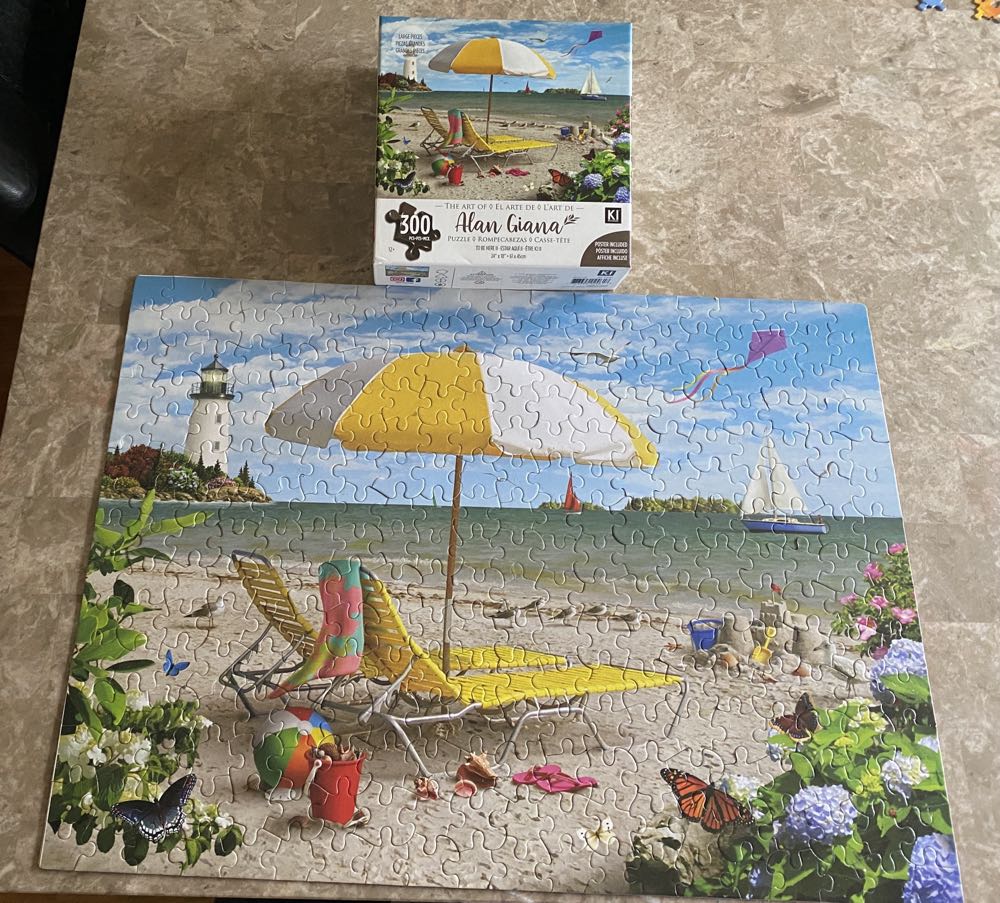 One Autumn Afternoon - Karmin International puzzle collectible [Barcode 773392024618] - Main Image 2