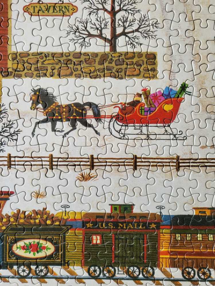 CW - Fox Meadow - Milton Bradley puzzle collectible [Barcode 032244046797] - Main Image 4