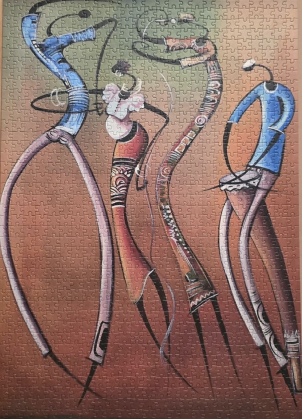 Dancing Africans - Magnolia puzzle collectible [Barcode 8699375066074] - Main Image 3