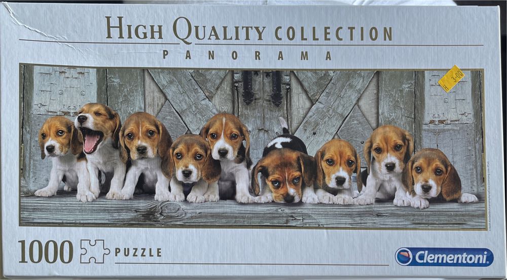Beagles - Clementoni puzzle collectible [Barcode 8005125394357] - Main Image 2