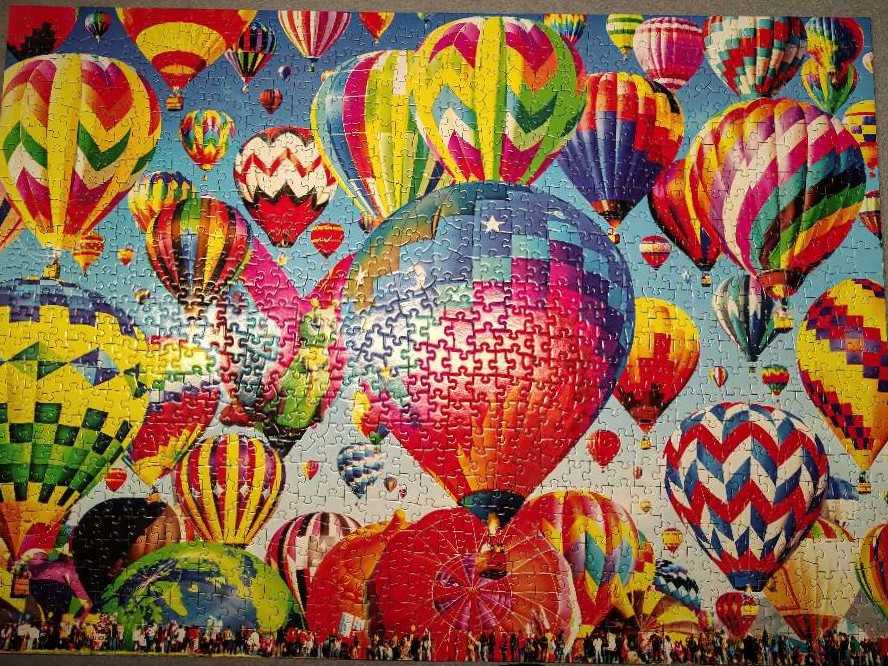 Hot Air Balloons - Kodak / Cra-Z-Art puzzle collectible [Barcode 4895145430463] - Main Image 2