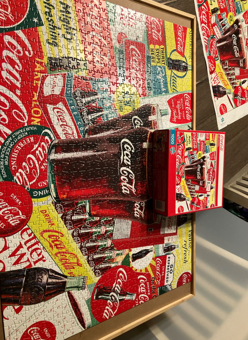 Coca Cola - Mighty Refreshing - Buffalo Games puzzle collectible [Barcode 079346112678] - Main Image 2