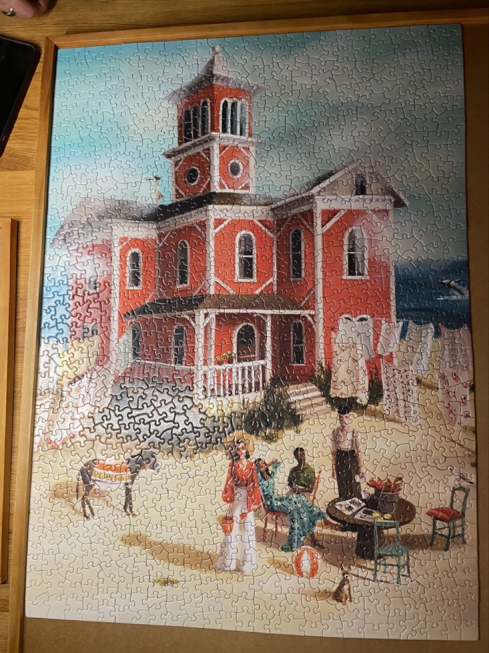 Folly Bay - New York Puzzle Company puzzle collectible [Barcode 819844019259] - Main Image 2