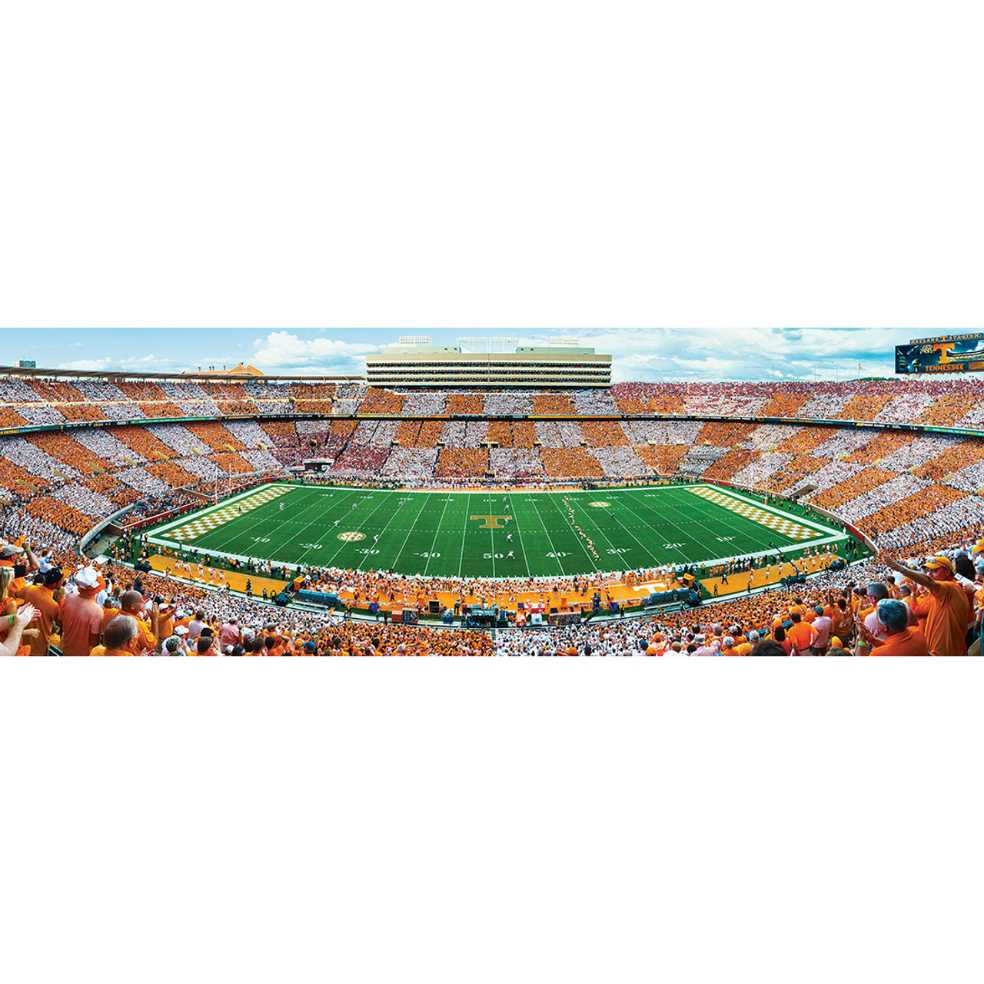 Masterpieces Ncaa Tennessee Volunteers Piece Panoramic Stadium Jigsaw Puzzle  puzzle collectible [Barcode 705988011603] - Main Image 2