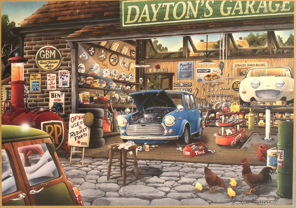 Dayton’s Garage - Gibsons puzzle collectible [Barcode 5012269061581] - Main Image 2