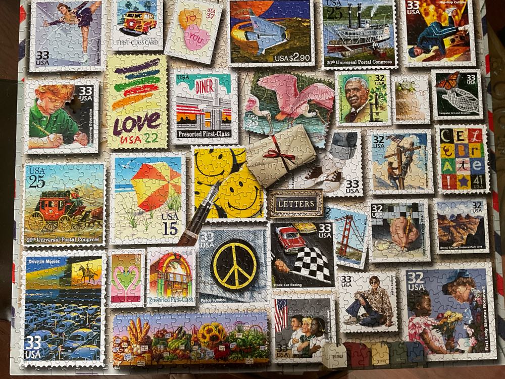 America Smiles ✅ SOLD - White Mountain puzzle collectible - Main Image 3