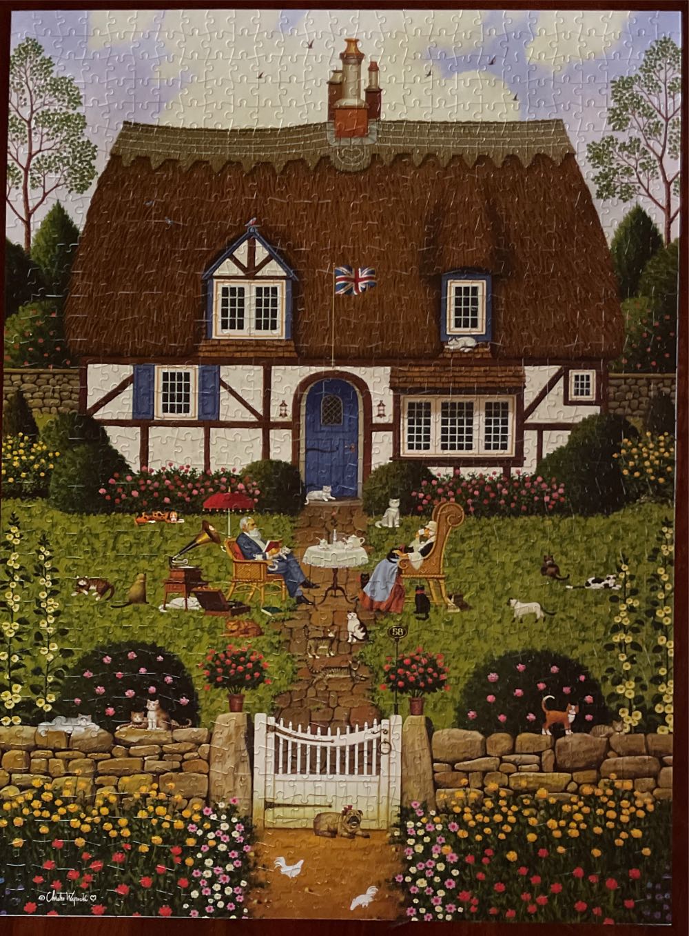 CW - Bach’s Magnificat in D Minor - Buffalo Games & Puzzles puzzle collectible [Barcode 079346133024] - Main Image 2