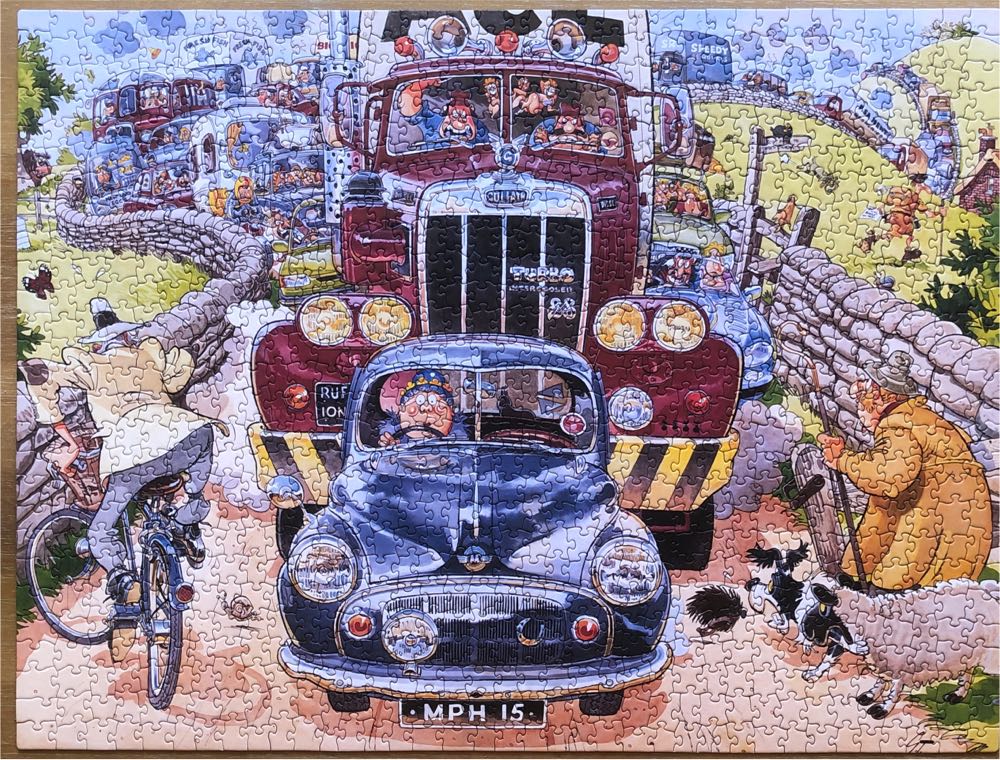 Sunday Drive - Ravensburger puzzle collectible [Barcode 666273151797] - Main Image 2