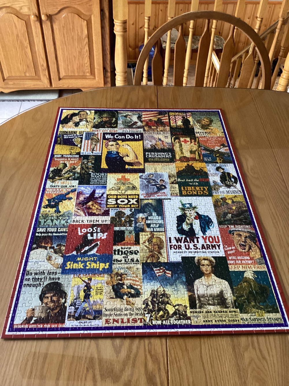 World War I & II - Vintage Posters - EuroGraphics puzzle collectible [Barcode 628136609371] - Main Image 3