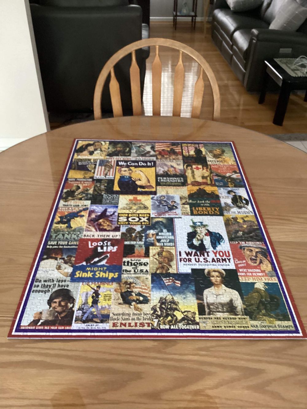 World War I & II - Vintage Posters - EuroGraphics puzzle collectible [Barcode 628136609371] - Main Image 4