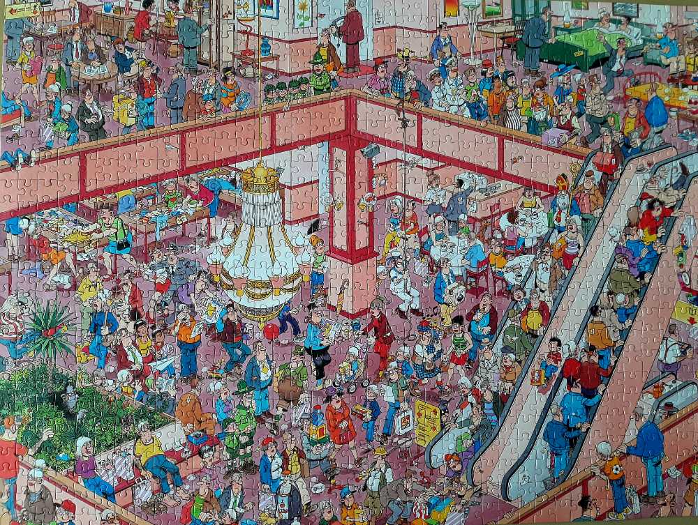 Shop Till You Drop 81416 - jumbo 950 puzzle collectible - Main Image 2