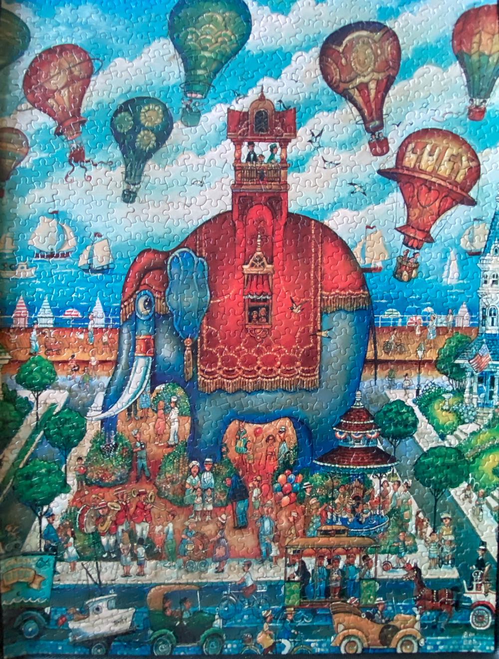 Lucy Elephant - KI Karmin International puzzle collectible [Barcode 773392025684] - Main Image 2