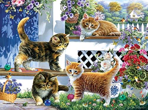 Sunny Veranda - SunsOut 🇺🇸 puzzle collectible [Barcode 796780619302] - Main Image 1