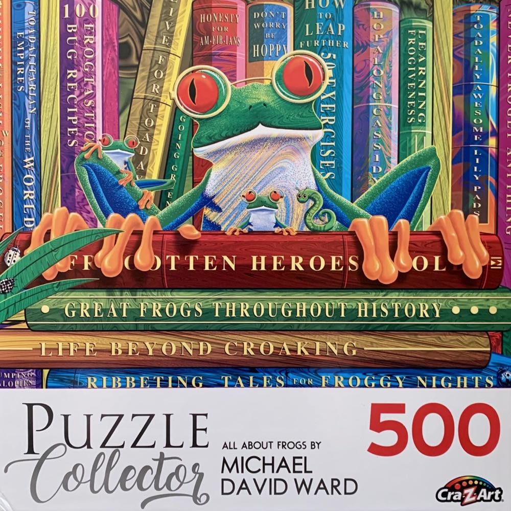 All About Frogs - CraZArt puzzle collectible [Barcode 4895145428248] - Main Image 2