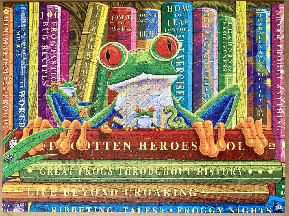 All About Frogs - CraZArt puzzle collectible [Barcode 4895145428248] - Main Image 3