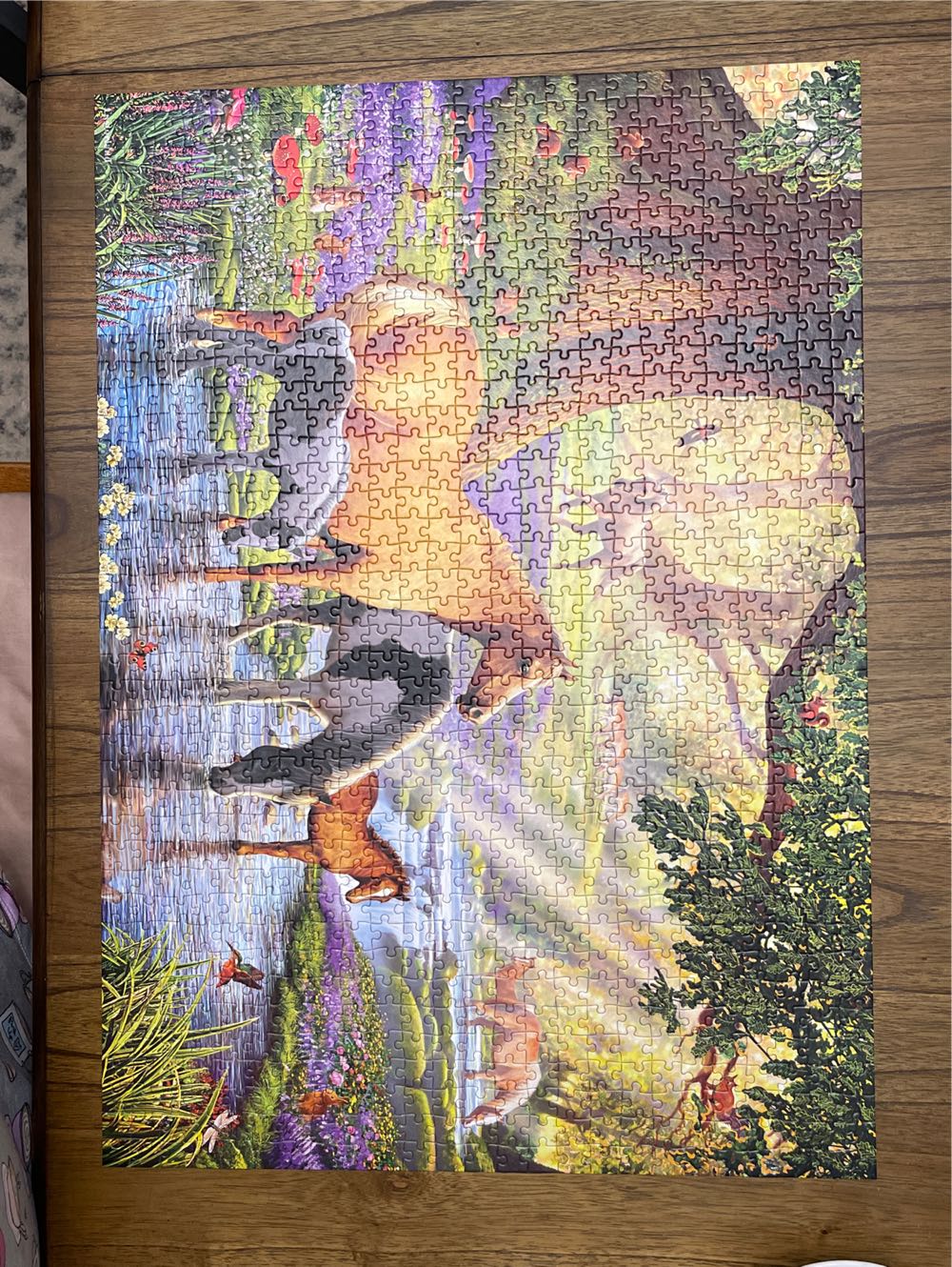 The Stream Horses By The Stream Pieces - Castorland Puzzle puzzle collectible [Barcode 5904438103737] - Main Image 2