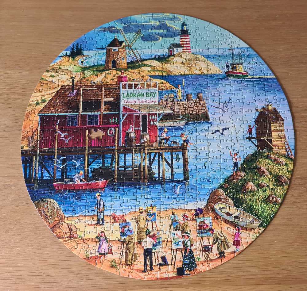 *Freshwater Lobster 😁 COMPLETED 24/10/2023 - SunsOut 🇺🇸 puzzle collectible - Main Image 2