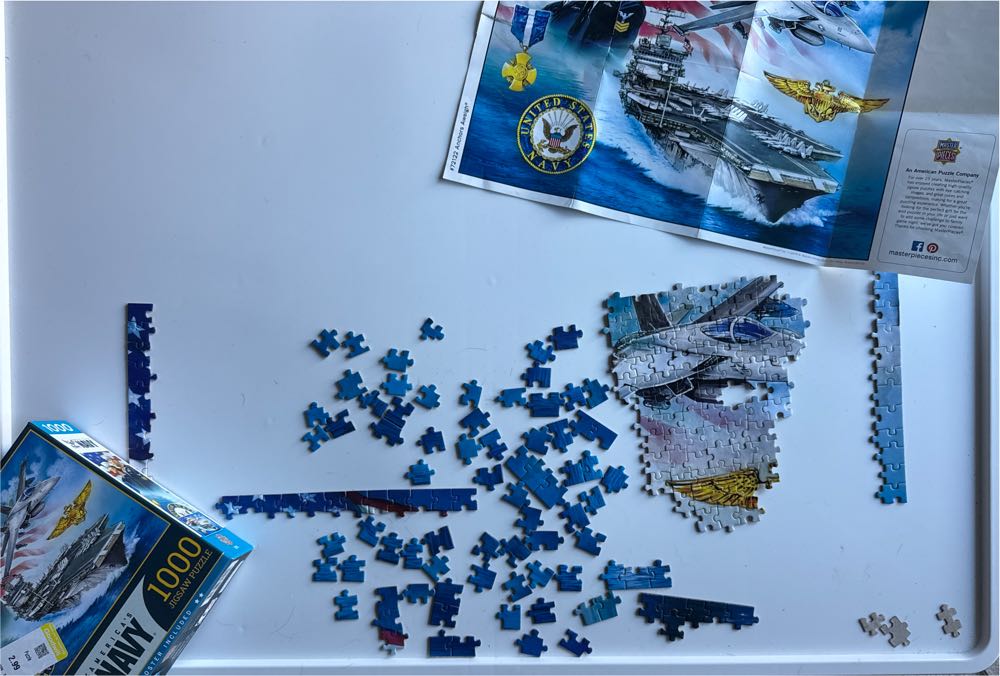 America’s Navy Anchors Aweigh - MasterPieces puzzle collectible [Barcode 705988721229] - Main Image 2