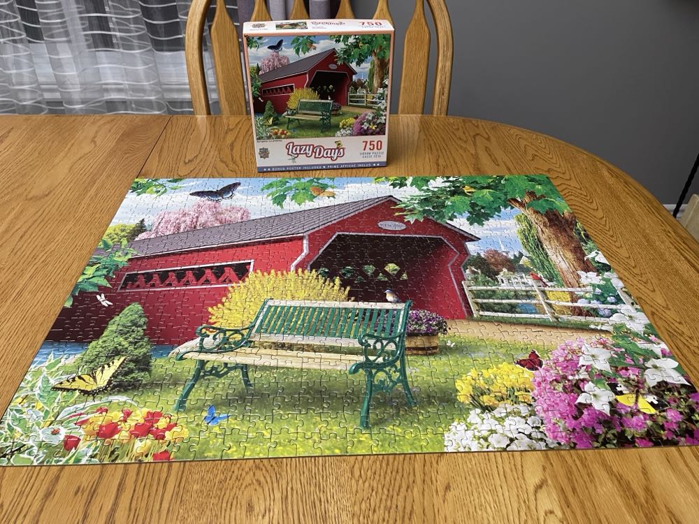 Springtime Lazy Days - MasterPieces puzzle collectible [Barcode 705988318153] - Main Image 2
