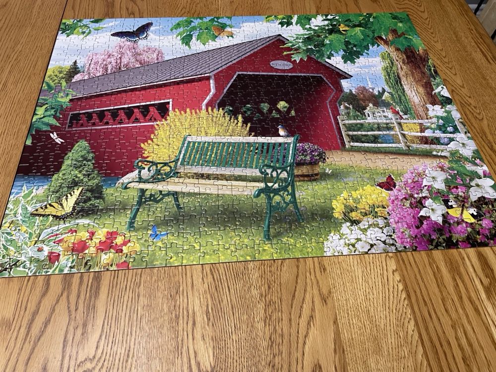 Springtime Lazy Days - MasterPieces puzzle collectible [Barcode 705988318153] - Main Image 3