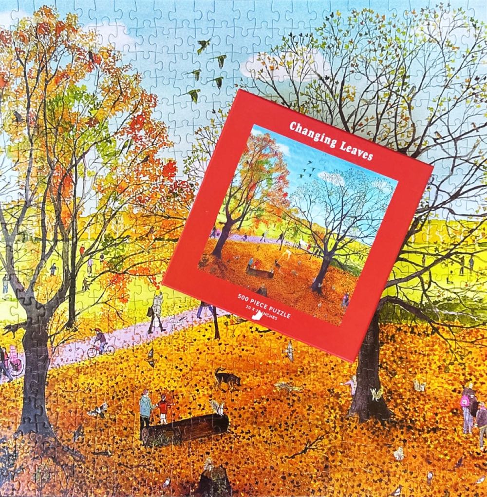 *Changing Leaves - Galison puzzle collectible [Barcode 9780735371255] - Main Image 3