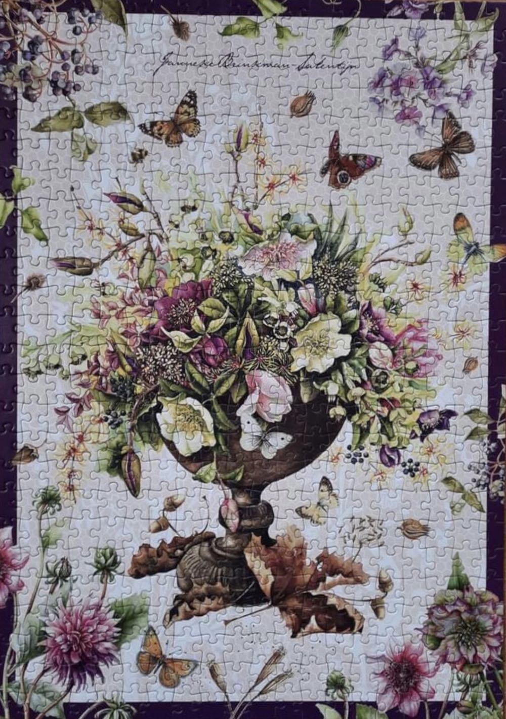 Autumn Bouquet  - Jumbo puzzle collectible [Barcode 8710126816653] - Main Image 3
