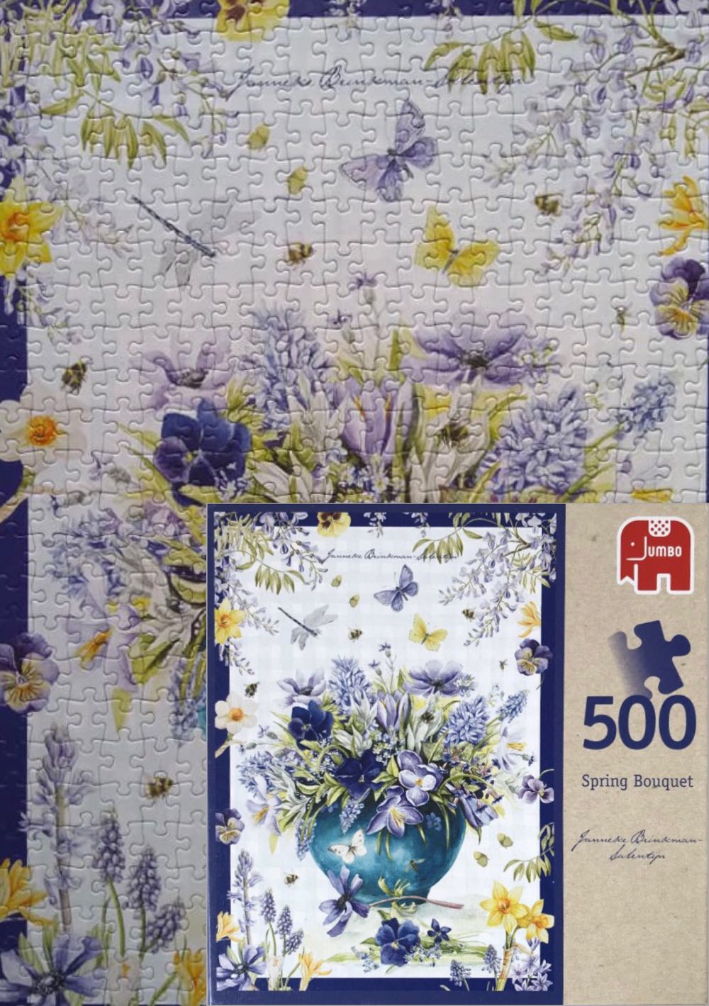 Spring Bouquet - Jumbo puzzle collectible [Barcode 8710126816646] - Main Image 4