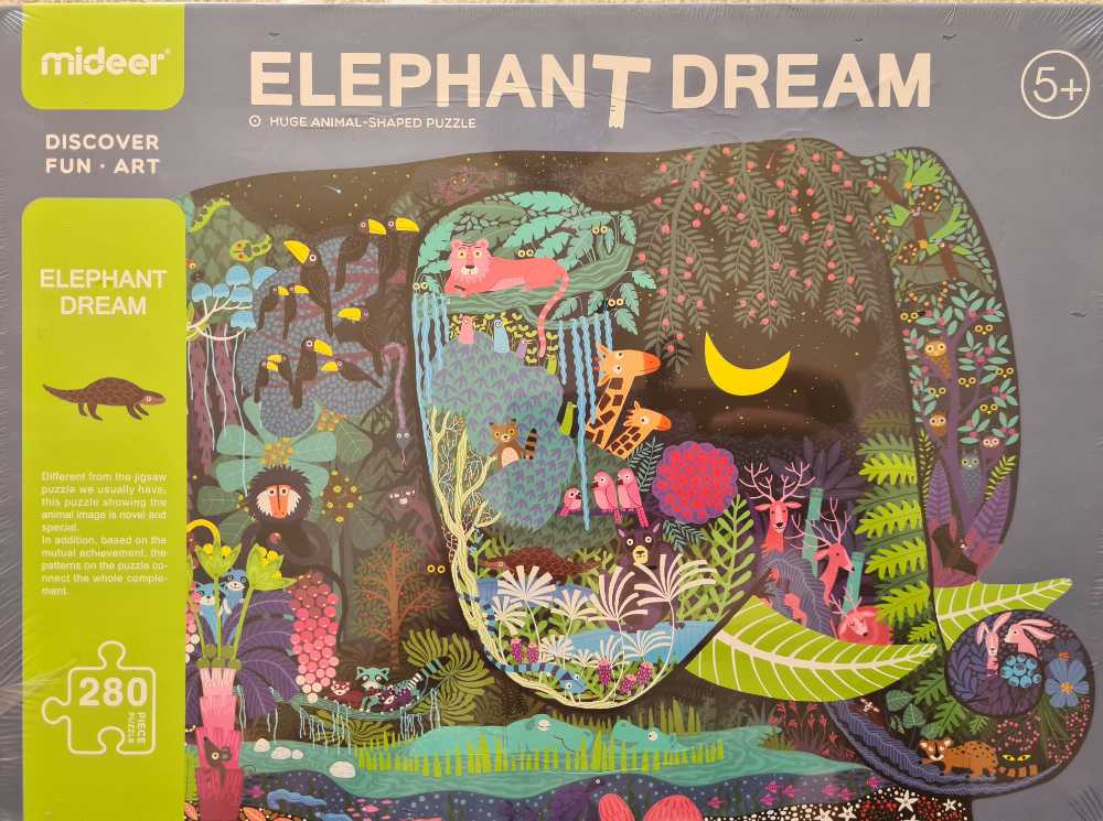  Elephant Dream - Mideer 🇨🇳 puzzle collectible [Barcode 6936352530848] - Main Image 2