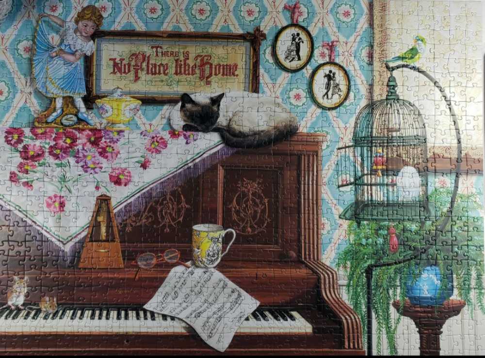 Piano Cat - Ravensburger puzzle collectible - Main Image 2