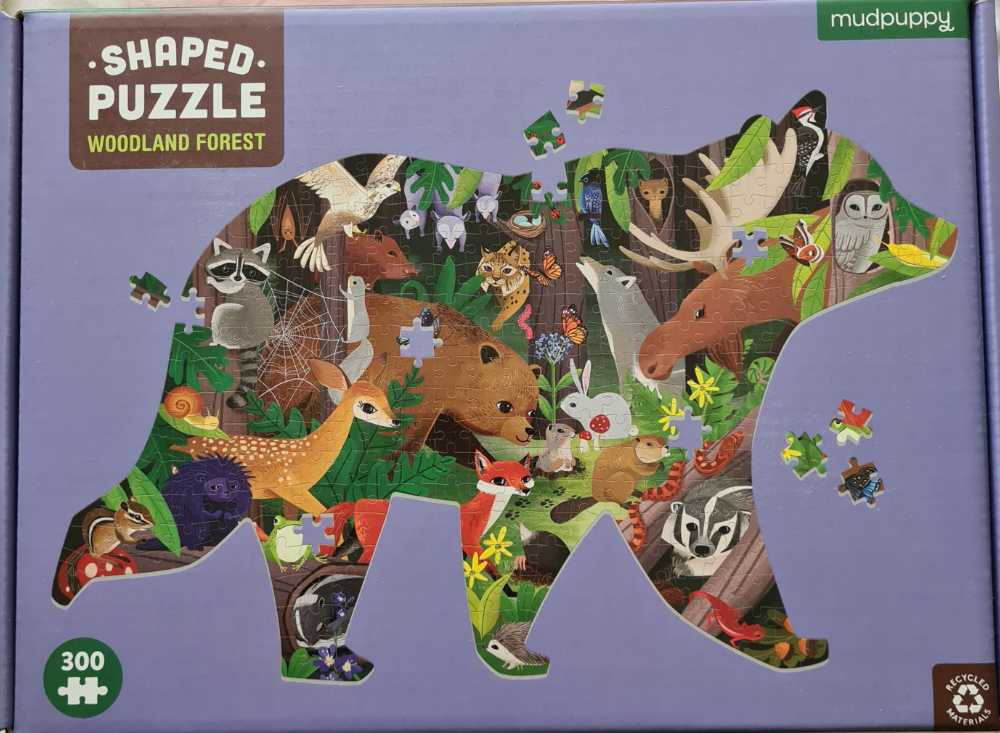 Woodland Forest - #87 Traded - Mudpuppy puzzle collectible [Barcode 9780735363724] - Main Image 2