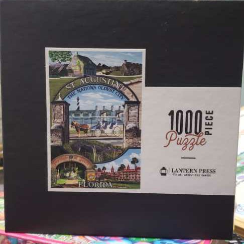 St. Augustine The Nation’s Oldest City - Lantern Press puzzle collectible - Main Image 1