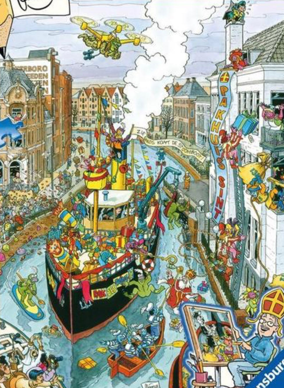 Pakjesboot 12 - Ravensburger puzzle collectible [Barcode 4005556171576] - Main Image 2