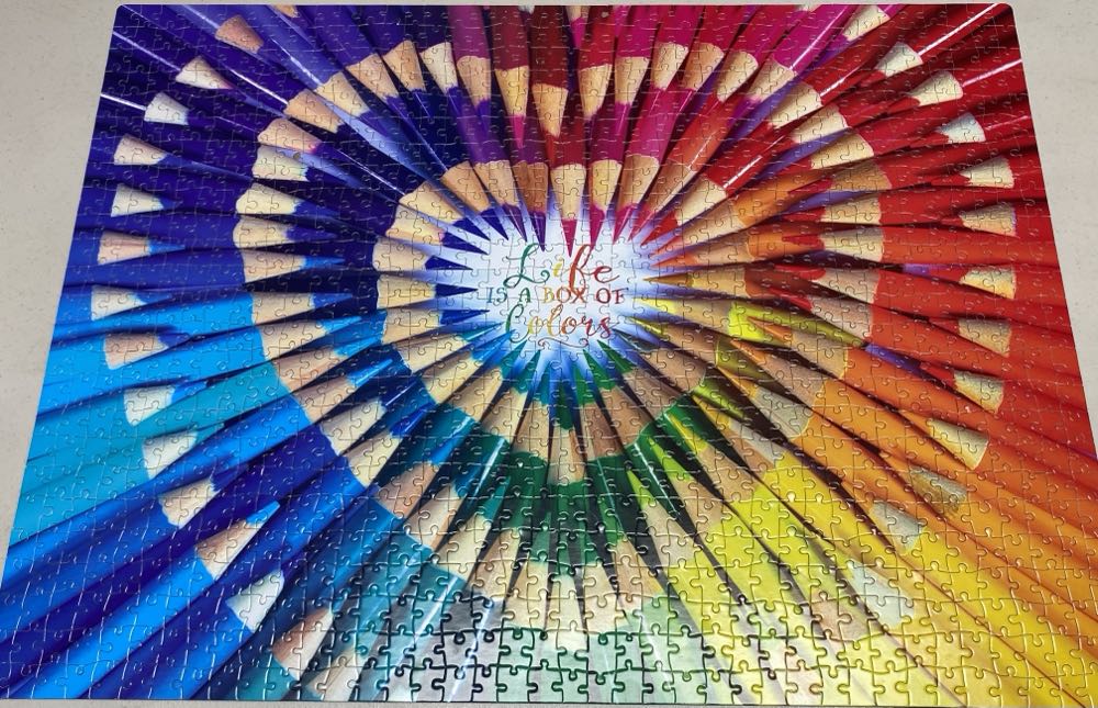 Life Is A Box Of Colors-NIB-FOR SALE - Kodak puzzle collectible [Barcode 4895145435079] - Main Image 3