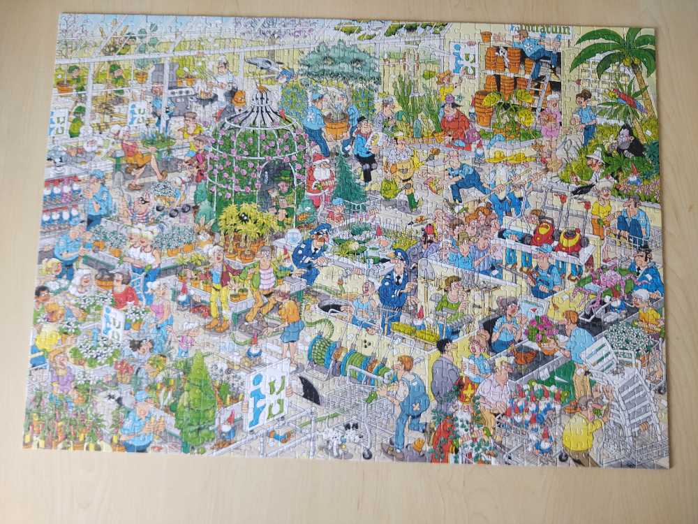 82080 Het Tuincentrum - Jumbo puzzle collectible [Barcode 8710126820803] - Main Image 2