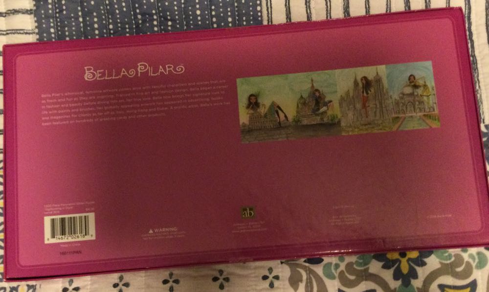 Bella Pilar - Sightseeing In Style - Andrew + Blaine puzzle collectible [Barcode 814672026189] - Main Image 2