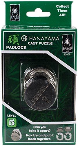 Hanayama PADLOCK Lvl 5  puzzle collectible [Barcode 023332308682] - Main Image 1