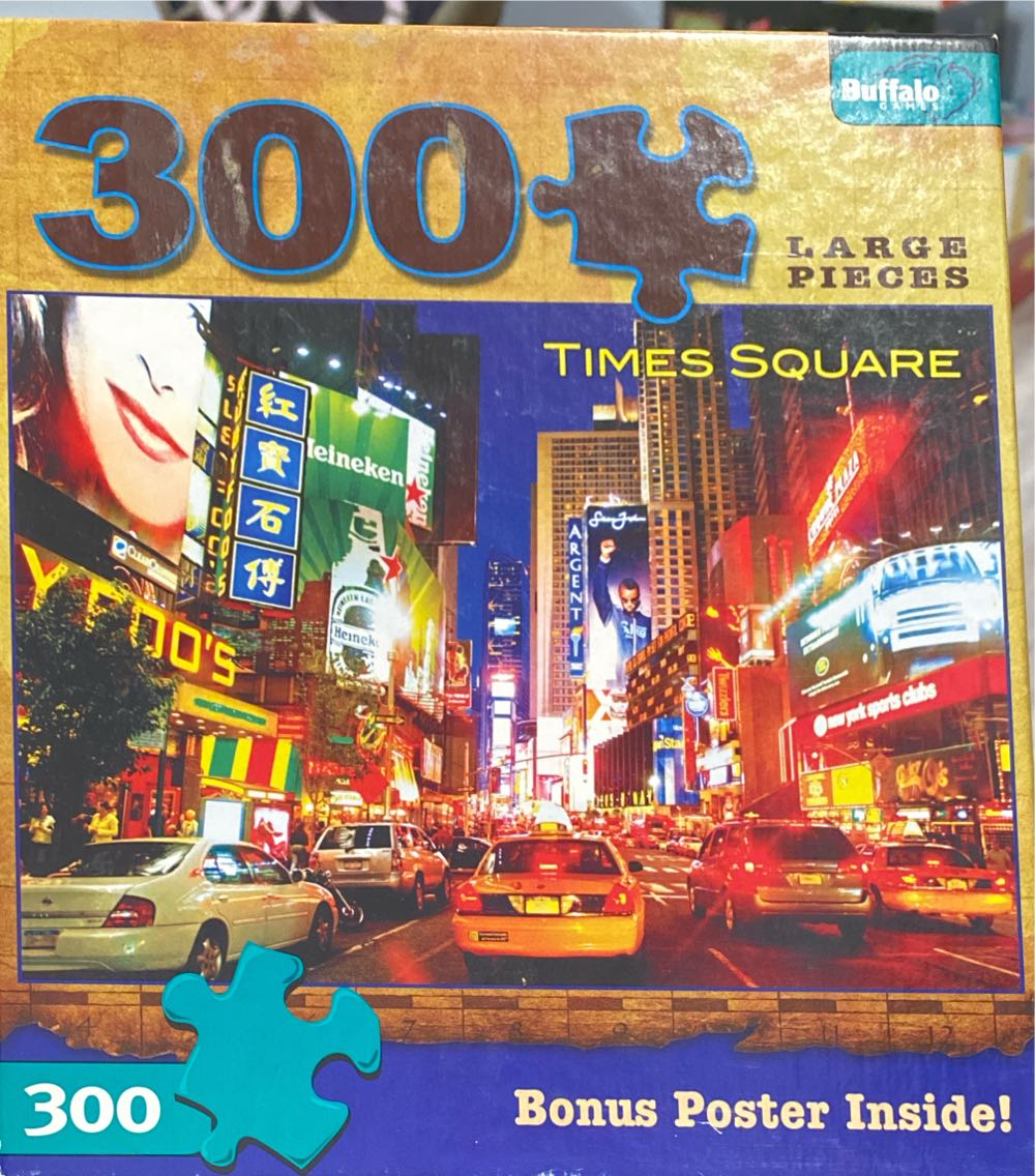 Times Square - Buffalo Games puzzle collectible [Barcode 079346025282] - Main Image 2