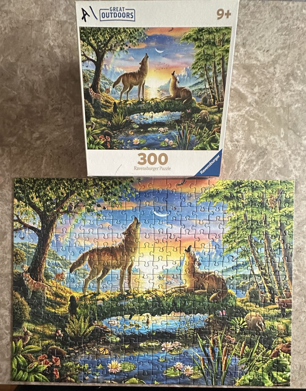 Wolf Harmony - Ravensburger puzzle collectible [Barcode 4005556820535] - Main Image 2