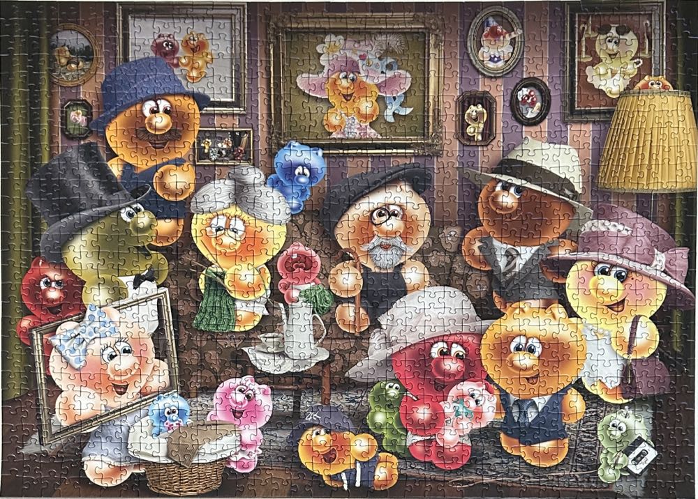 Gelini Family Portrait / Dollhouse 2 X 1000 Pieces - Ravensburger puzzle collectible [Barcode 4005556805273] - Main Image 3