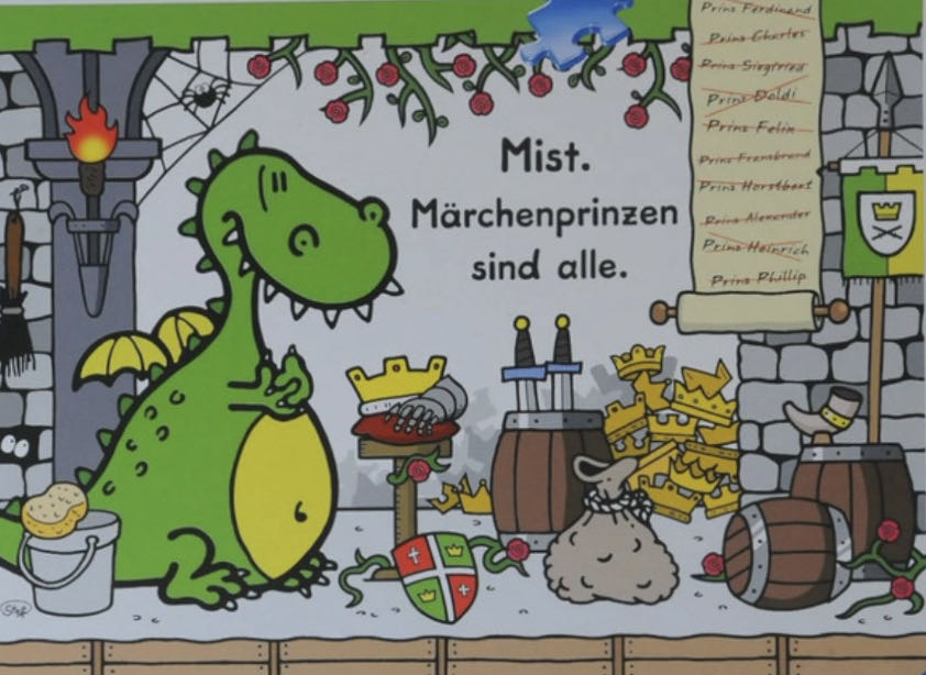 No More Princes Left 🟦🇨🇦 - Ravensburger puzzle collectible [Barcode 4005556142606] - Main Image 2