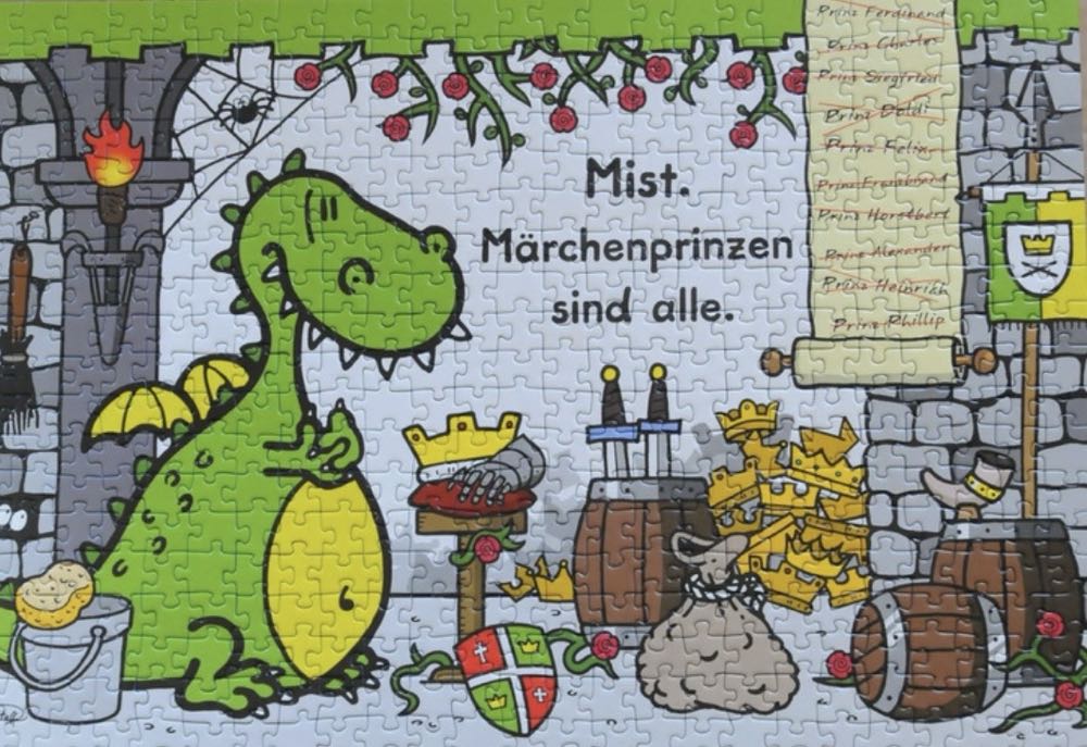 No More Princes Left 🟦🇨🇦 - Ravensburger puzzle collectible [Barcode 4005556142606] - Main Image 3