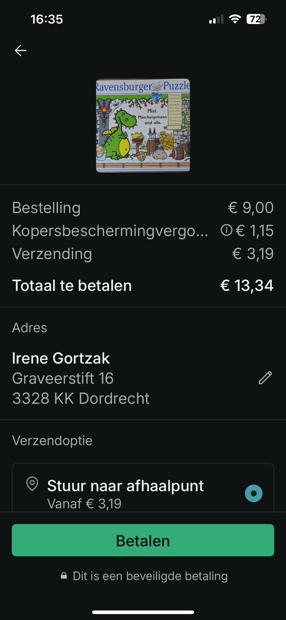 No More Princes Left 🟦🇨🇦 - Ravensburger puzzle collectible [Barcode 4005556142606] - Main Image 4