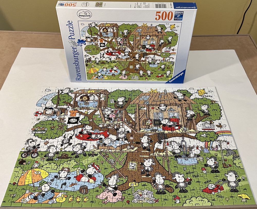Im Baumhaus / In the tree house - Ravensburger puzzle collectible [Barcode 4005556146444] - Main Image 3
