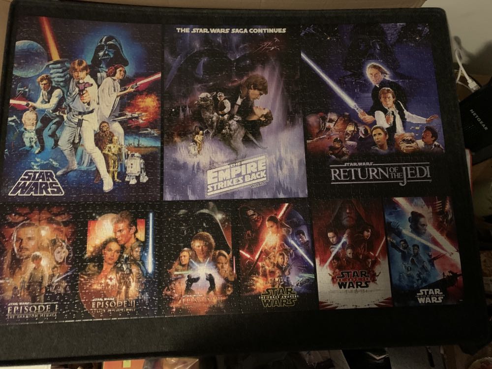 The Star Wars Saga Continues Posters - Buffalo Games puzzle collectible [Barcode 079346021253] - Main Image 4
