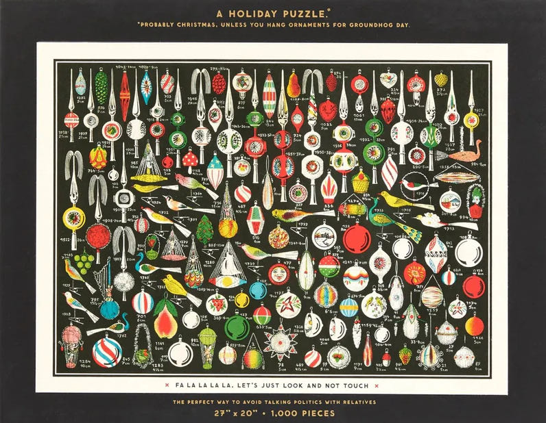 Fa La La La La, Lets Just Look and Not Touch - Brass Monkey puzzle collectible [Barcode 9780735371149] - Main Image 2