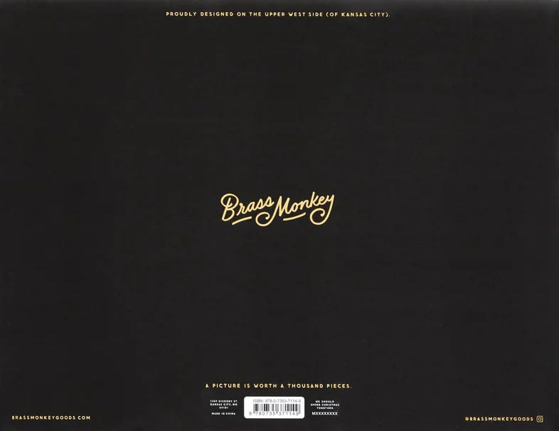 Fa La La La La, Lets Just Look and Not Touch - Brass Monkey puzzle collectible [Barcode 9780735371149] - Main Image 3