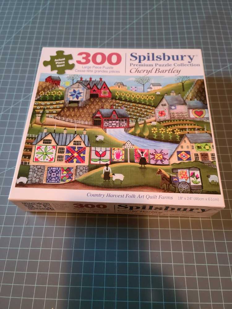 *Cupcakes And Quilts NEWFS - Spilsbury puzzle collectible [Barcode 810061441052] - Main Image 2