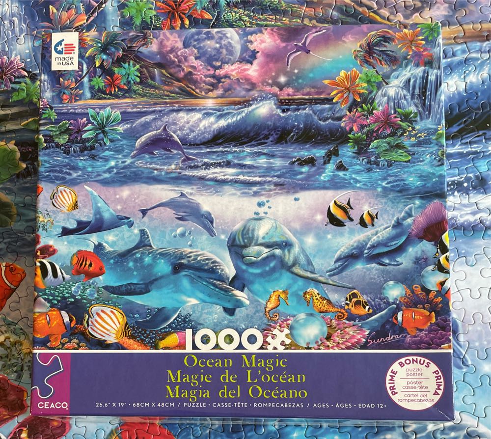 Tropical Dream - Ceaco puzzle collectible [Barcode 021081333023] - Main Image 2